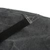FCV-BLK Electric Bass Guitar Gig Bag – Water-Resistant Washed Canvas, 25mm Thick Protection, Magnetic Pocket, Black