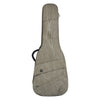 FCV-KH Bass Guitar Gig Bag – Water-Resistant Washed Canvas, 25mm Thick Protection, Magnetic Pocket, Khaki