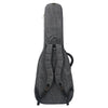 FCV-BLK Electric Bass Guitar Gig Bag – Water-Resistant Washed Canvas, 25mm Thick Protection, Magnetic Pocket, Black