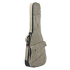 FCV-KH Bass Guitar Gig Bag – Water-Resistant Washed Canvas, 25mm Thick Protection, Magnetic Pocket, Khaki