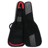 FCV-BLK Electric Bass Guitar Gig Bag – Water-Resistant Washed Canvas, 25mm Thick Protection, Magnetic Pocket, Black