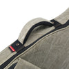 FCV-KH Bass Guitar Gig Bag – Water-Resistant Washed Canvas, 25mm Thick Protection, Magnetic Pocket, Khaki